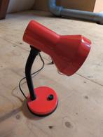 Rode bureaulamp vintage, Huis en Inrichting, Lampen | Tafellampen, Ophalen