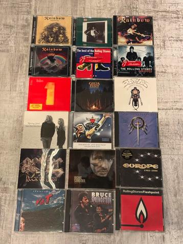 Grote CD Collectie - Rock, Pop, etc. 96 stuks beschikbaar voor biedingen