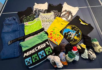 Jongens kledingpakket 146 152 158 164 YS S 170 t-shirt jeans beschikbaar voor biedingen