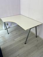 Ikea Galant hoekbureau wit (160 x 120 cm), Ophalen, In hoogte verstelbaar, Gebruikt, Bureau