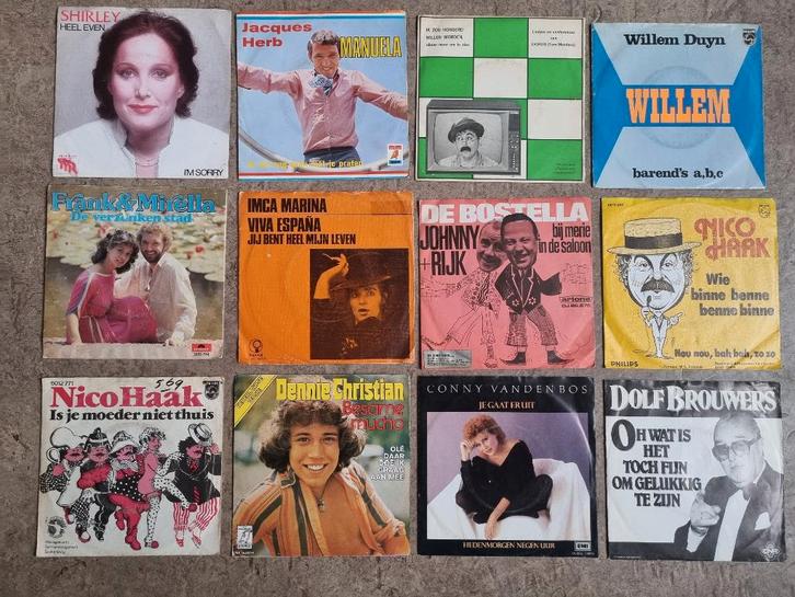 Diverse Nederlandstalige singles, Cd's en Dvd's, Vinyl Singles, Gebruikt, Single, Nederlandstalig, 7 inch, Ophalen of Verzenden