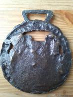 Antiek kleppermannetje uit Engeland met Battle castle 8,6 cm, Antiek en Kunst, Antiek | Koper en Brons, Ophalen of Verzenden, Koper