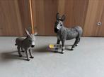 Schleich ezels klein en groot dieren boerderij, Verzamelen, Ophalen of Verzenden, Nieuw
