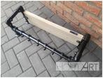 Kapstok luxe ZWARTE steigerbuis / steigerhout nieuw model!, Wandkapstok, Nieuw, Ophalen of Verzenden, Hoeves 3