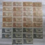 Grote verzameling biljetten 1 en 2,5 gulden 1949, Juliana, Ophalen of Verzenden