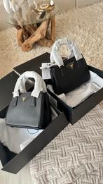 Prada Mini Galleria Zwart - Nieuw met doos, Ophalen of Verzenden, Nieuw, Zwart, Handtas
