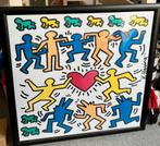 Keith Haring met zwarte lijst 98x98, Ophalen