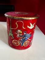 Leuke rode blik, Verzamelen, Blikken, Ophalen, Zo goed als nieuw, Koek(jes), Overige merken