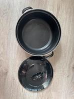 Kookpan met Deksel - Aluminium, Kookpan of Snelkookpan, Gebruikt, Inductieplaat, Aluminium