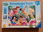 Disney elfen puzzel 100 stuks compleet, Ophalen of Verzenden, Meer dan 50 stukjes, Zo goed als nieuw, 6 jaar of ouder