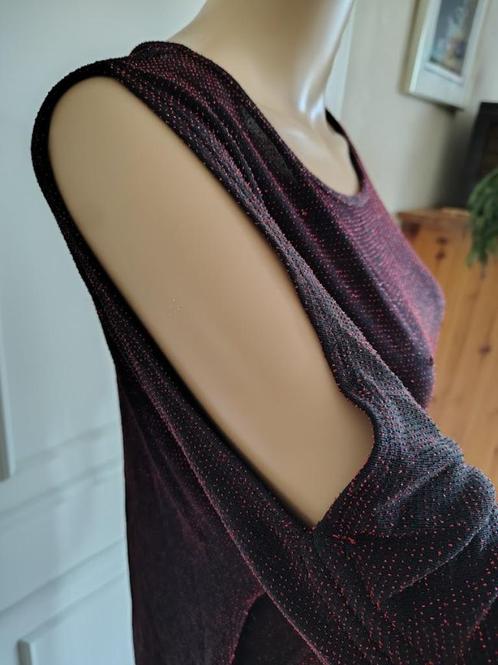 feestelijke blouse open mouwen, Kleding | Dames, Blouses en Tunieken, Zo goed als nieuw, Maat 38/40 (M), Zwart, Verzenden