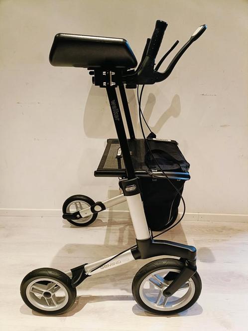 Gemino 60 Walker armschalen rollator + Garantie+Servicebeurt, Diversen, Rollators, Zo goed als nieuw, Lichtgewicht, Opvouwbaar