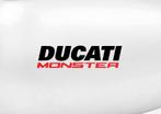 Ducati Monster tank motor sticker
