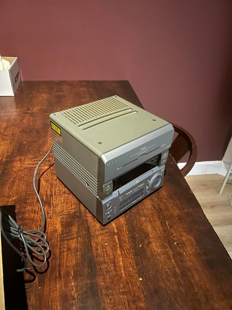 Sony CMT-CPZ2 Microset met Speakers, Gebruikt, Verzenden, Microset, Sony