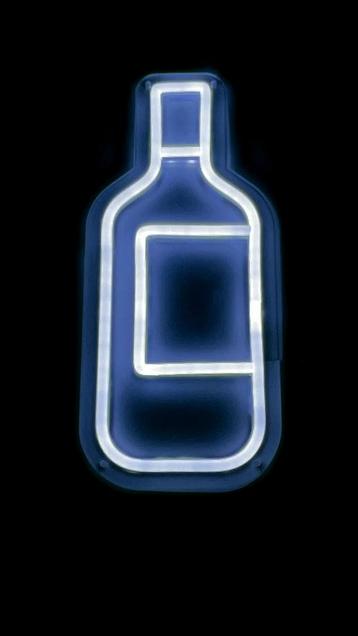 FLES/BOTTLE - LED NEON SIGN beschikbaar voor biedingen