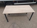 Bureautafel / kantinetafel met nieuw blad 160x80 ( 2 x ), Huis en Inrichting, Bureaus, VST, Ophalen of Verzenden, Zo goed als nieuw