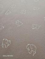 Cuti waffle print elephants sand, Blauw, 120 cm of meer, Ophalen of Verzenden, Katoen