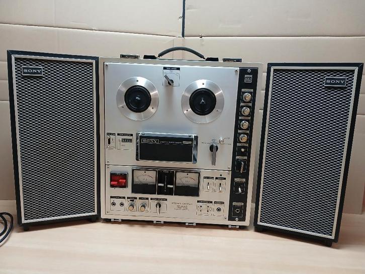 SONY TC 630, Audio, Tv en Foto, Bandrecorders, Bandrecorder, Met stofkap, Met banden, Ophalen