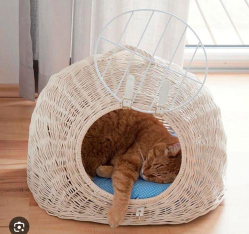 Kattenmand en reismand Aumuller, Dieren en Toebehoren, Kattenmanden, Zo goed als nieuw, Overige, Ophalen of Verzenden