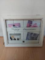 Riviera Maison Fotolijst/Memobord - Hout - Blanc, Minder dan 50 cm, Ophalen of Verzenden, Zo goed als nieuw, Foto of Poster