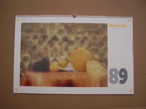 Kalender 1989  Gist- Brocades, Diversen, Kalenders, Maandkalender, Verzenden