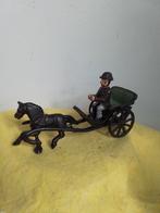 13869)  gietijzeren paard met show kar, Antiek en Kunst, Ophalen of Verzenden