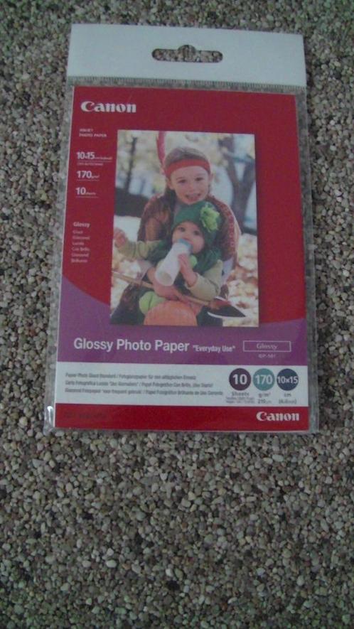 Fotopapier 10 x 15 Glossy Canon Inktjet 4 pakjes, Audio, Tv en Foto, Fotografie | Fotopapier, Nieuw, Ophalen of Verzenden