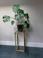 Vintage Hollywood Regency-stijl  bijzettafel  zuil, Ophalen, Gebruikt, ., .