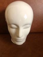Vintage Wit hoofd voor hoed of koptelefoon, Ophalen of Verzenden, Gebruikt