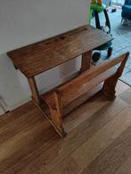 Oude Schoolbank - Vintage Charme, Ophalen, Gebruikt, Bureau