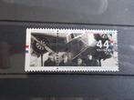 2009 - f-18 pelikaan met tab (934b), Postzegels en Munten, Postzegels | Nederland, Verzenden, Gestempeld