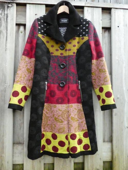 Eva & Claudi wollen winterjas maat 40/42 diverse kleuren, Kleding | Dames, Jassen | Winter, Zo goed als nieuw, Verzenden