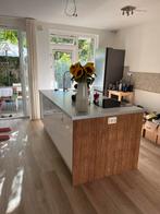 MOET NU WEG GRATIS keukeneiland, Huis en Inrichting, Ophalen, Gebruikt, Wit, Enkelwandige keuken