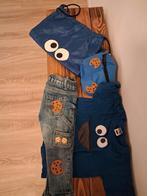 Koekiemonster Carnavalspak Maat 98, Ophalen of Verzenden, Zo goed als nieuw, Maat 98