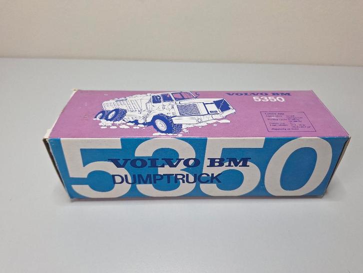 Volvo BM 5350/A25 Dumptruck/Dumper., Hobby en Vrije tijd, Modelauto's | 1:50, Zo goed als nieuw, Hijskraan, Tractor of Landbouw