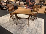 Teak houten 3-delig tuin set inklapbaar Direct/leverbaar, Tuin en Terras, Teakhout, Nieuw, Mwonenenslapen, Mwonenenslapen@ziggo.nl