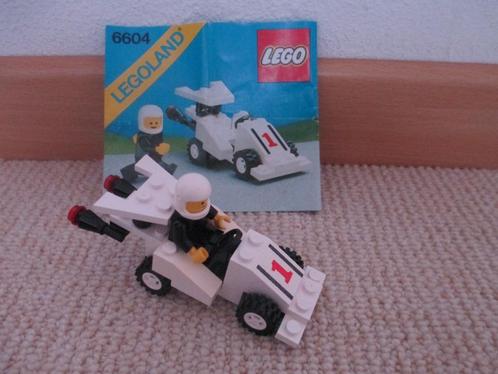 Lego 6604 Formule 1 Race-auto / Formula 1 Racer, Kinderen en Baby's, Speelgoed | Duplo en Lego, Gebruikt, Lego, Complete set, Ophalen of Verzenden