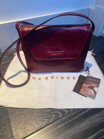 The Bridge DIANA wijnrode crossbody tas beschikbaar voor biedingen