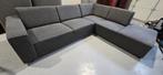 Hoekbank antraciet gemêleerd - 275x230 cm, 250 tot 300 cm, Gebruikt, Hoekbank, 75 tot 100 cm