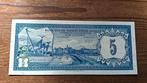 Nederlandse Antillen 5 gulden 1984 UNC WILLEMSTAD, Ophalen of Verzenden, 5 gulden, Los biljet
