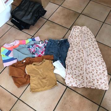 Kledingpakket voor meisje, maatje 74, 10 stuks voor E 7,50 beschikbaar voor biedingen
