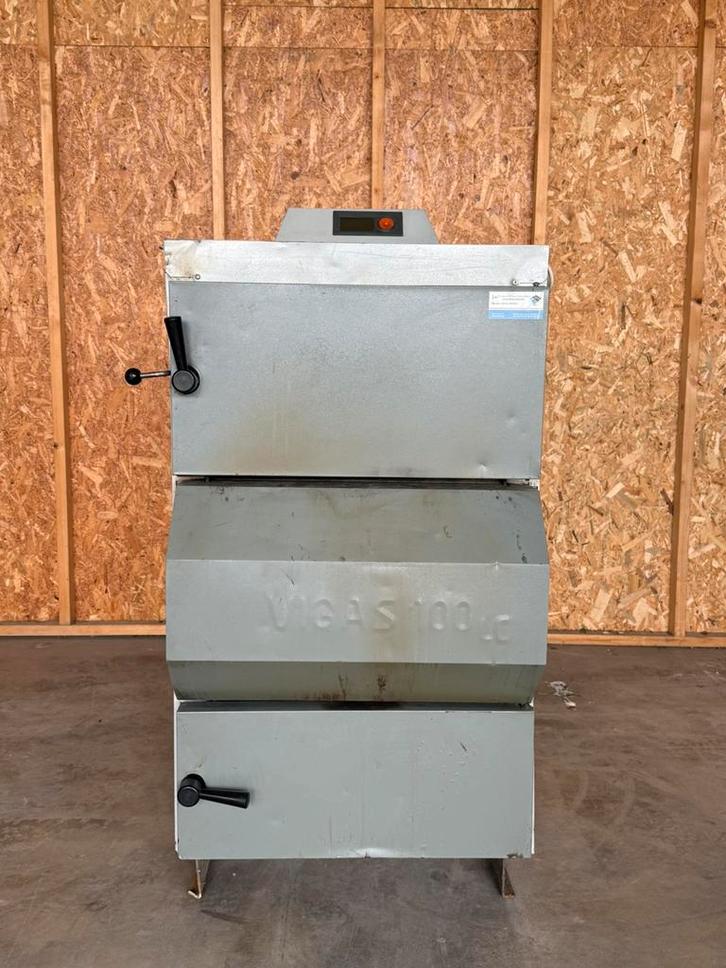Vigas 100kw Lambda control Houtvergasser, Huis en Inrichting, Kachels, Gebruikt, Vrijstaand, Houtkachel, Hout, Ophalen of Verzenden