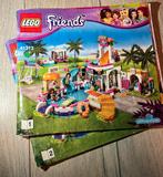 Lego friends zwembad 41313, Ophalen of Verzenden, Zo goed als nieuw, Complete set, Lego