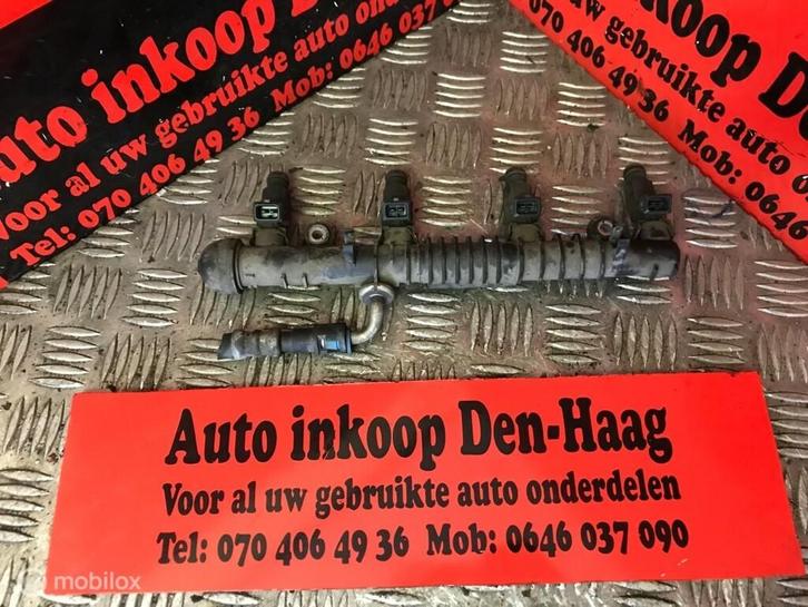Opel Corsa C/Agila ('00-'03) 1.2 16V Injectoren 0280151076, Auto-onderdelen, Brandstofsystemen, Opel, Gebruikt, Ophalen of Verzenden
