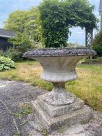Zware broncante bloempot, Tuin en Terras, Tuinvazen, Ophalen, Gebruikt
