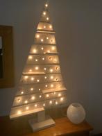 Houten kerstboom met verlichting, Diversen, Ophalen of Verzenden, Zo goed als nieuw