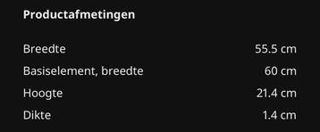 Ikea Utrusta front 60 cm - afbeelding 2