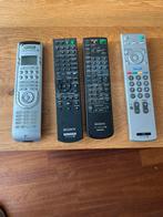 Diversen afstandsbedieningen 3 x Sony 1 x logitech, Audio, Tv en Foto, Afstandsbedieningen, Ophalen of Verzenden, Zo goed als nieuw