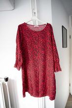 Rode jurk met panterprint Freebird maat S, als nieuw, Kleding | Dames, Jurken, Freebird, Knielengte, Ophalen of Verzenden, Zo goed als nieuw