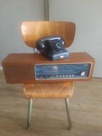 Vintage radio en bakelieten telefoon, Ophalen, Gebruikt